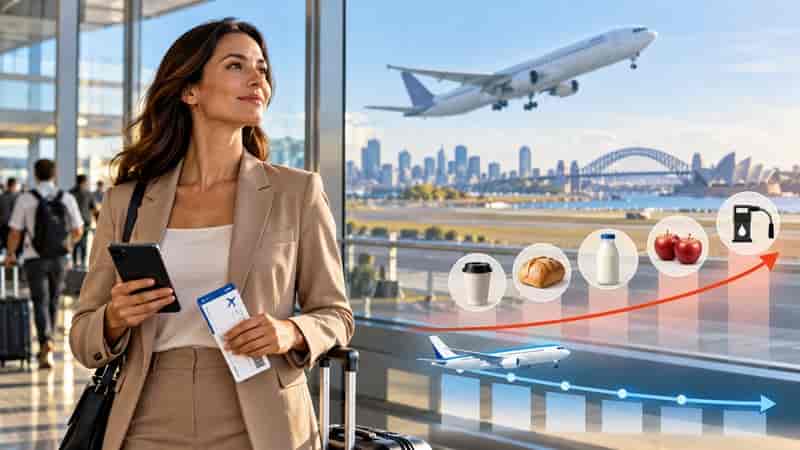 Airfares Beat Inflation as International Fares Fall 7%