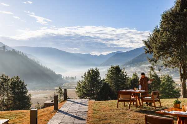 Amankora, Bhutan - Gangtey Lodge, Outdoor Dining