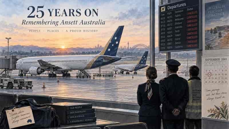 Ansett Australia: 25 Years Since the Airline Fell Silent
