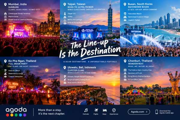 Agoda Maps Asia’s Hottest Dance-Floor Destinations