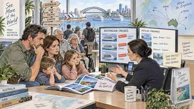 Australian Cruise Boom Hits a Ship Shortage
