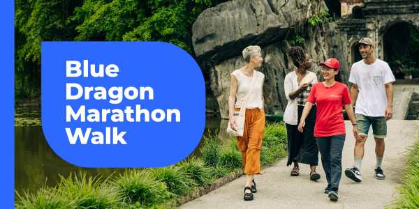 Blue Dragon Marathon Walk Donations Doubled for 48 Hours