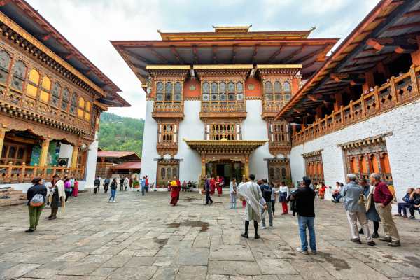 Bhutan, Punakha Dzong by @Edwin van Ree
