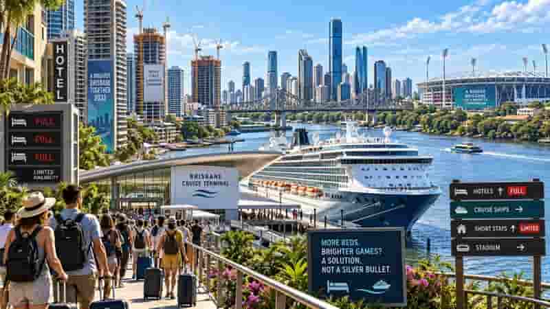 Brisbane 2032 Hotel Crunch: Cruise Ships No Silver Bullet