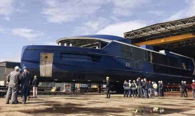 Celebrity Compass Floats Out for River Cruise Debut