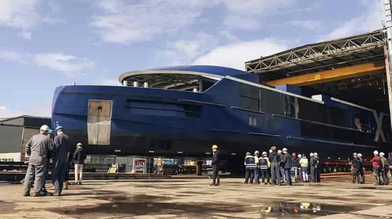 Celebrity Compass Floats Out for River Cruise Debut