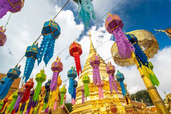 Golden,Pagoda,Wat,Phra,That,Doi,Suthep,Buddhist,Temple,On