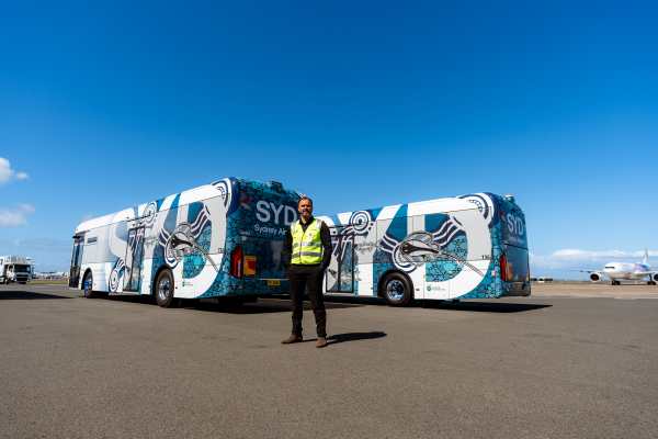 Sydney Airport Charges Ahead With Electric Bus Fleet