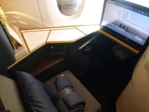 Etihad A350-1000 Business Class seat