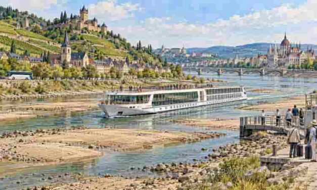 Europe’s River Cruises Battle Record Low Water