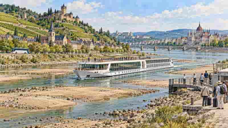 Europe’s River Cruises Battle Record Low Water