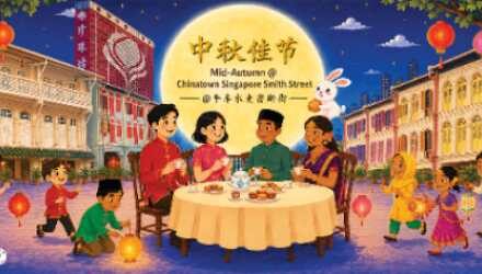 Chinatown Singapore Glows for Mid-Autumn Festival