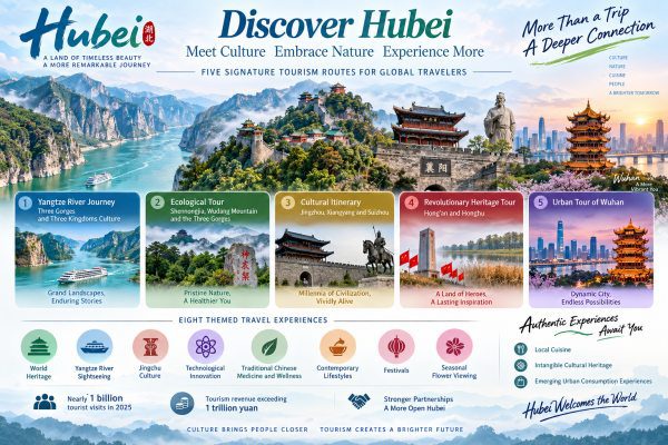 Hubei Unveils Five Epic Routes for Global Travellers