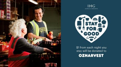 IHG Stay for Good Returns After One Million Meals