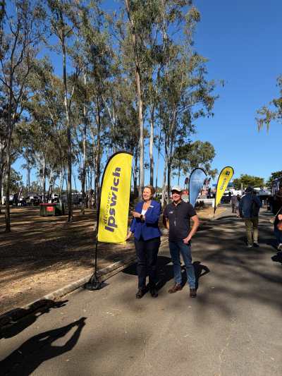 Ipswich Mayor Teresa Harding & Caravanning QLD CEO Jason Plant_2
