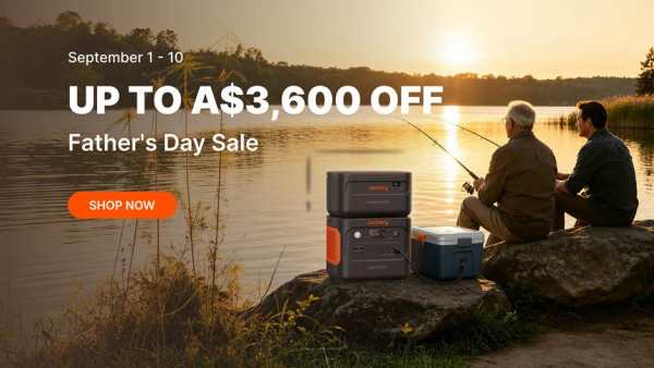 Jackery Powers Up Father’s Day with Solar Savings