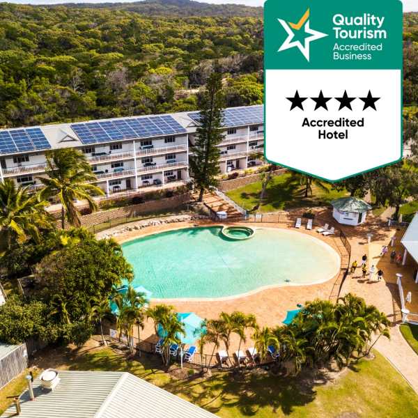 K'gari Beach Resort 4-Star Award