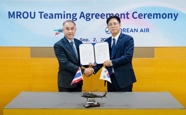Korean Air, TAI Seal High-Flying MRO Partnership