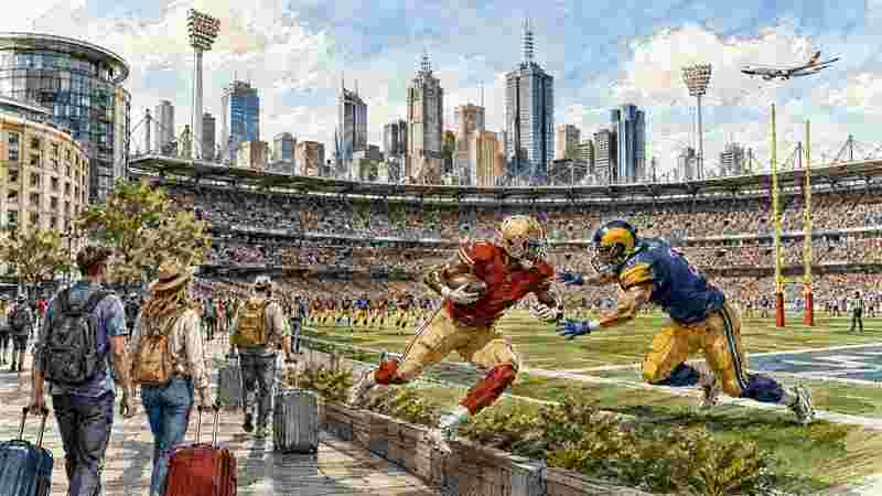 NFL Eyes Annual Melbourne Game as Tourism Scores