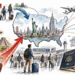 US Travel Gains as Mexico Powers June Visitor Growth