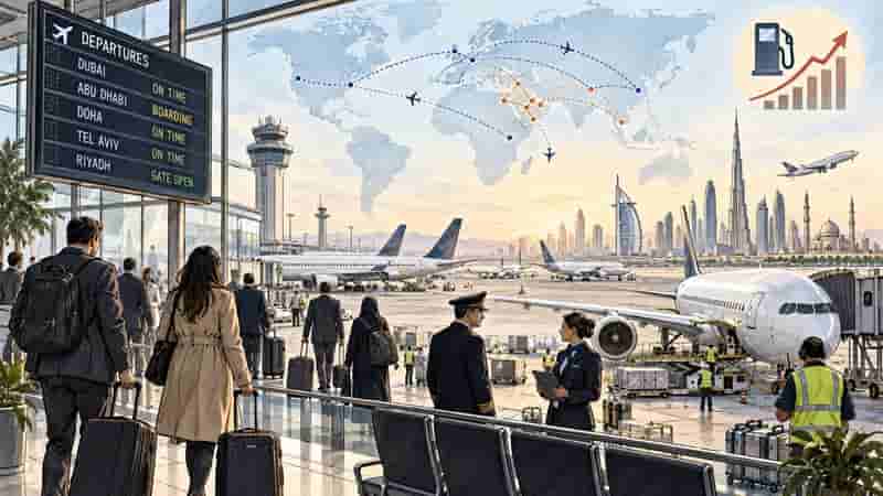 Middle East Flights Return as Airlines Tread Carefully