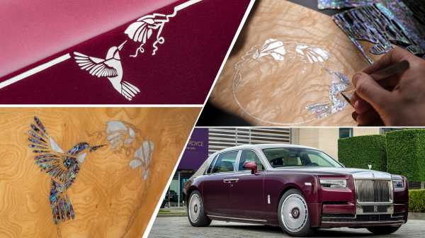 Rolls-Royce Phantom Hummingbird Takes Flight in Abalone