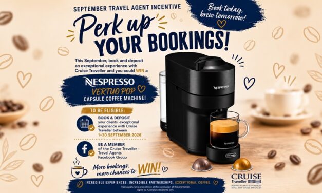 Cruise Traveller Brews Up Agent Booking Incentive