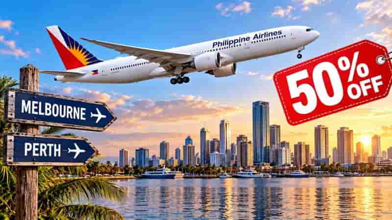 PAL Slashes Manila Fares 50% in 24-Hour Flash Sale