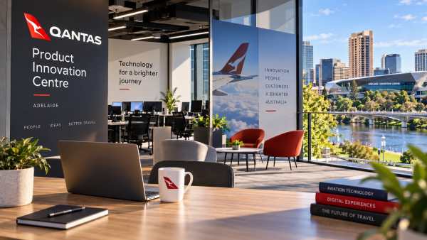 Qantas Innovation Centre Takes Off in Adelaide