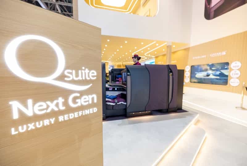 Qsuite Next Gen Showcased at Arabian Travel Market 2026