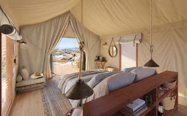 Sal Salis Wilderness Tent redesigned interior