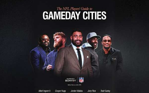 Marriott Bonvoy NFL Stars Unlock 37 City Playbooks