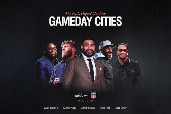 Marriott Bonvoy NFL Stars Unlock 37 City Playbooks