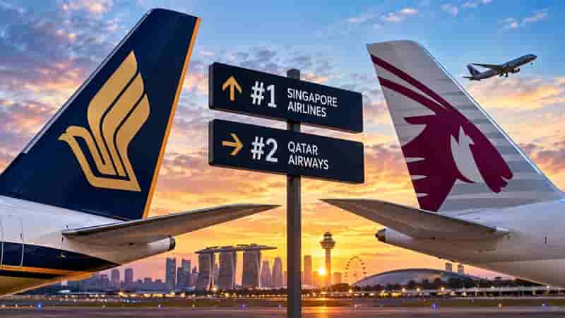 Singapore Airlines Dethrones Qatar as World’s Best