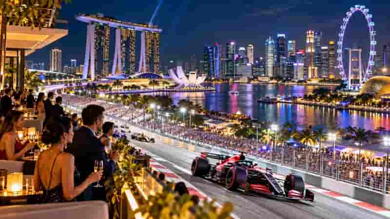 Singapore F1 Turns City Into a Tourism Powerhouse
