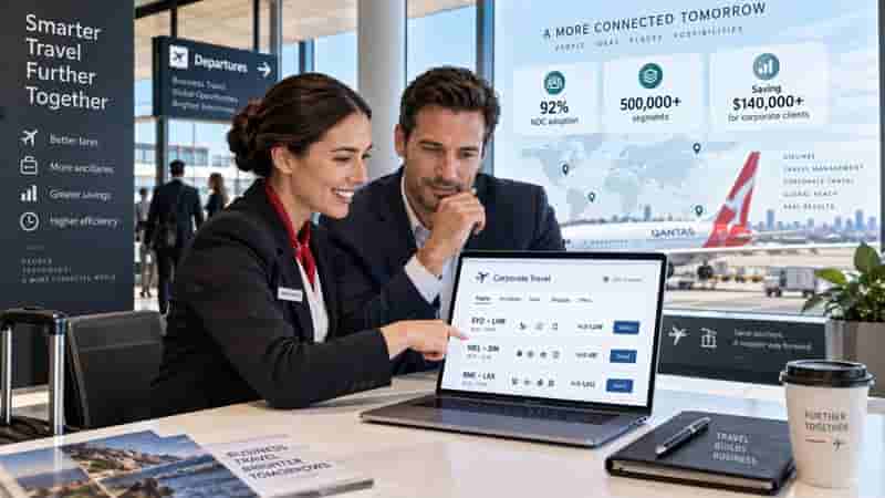 Flight Centre, Qantas NDC Shift Hits 92% Adoption