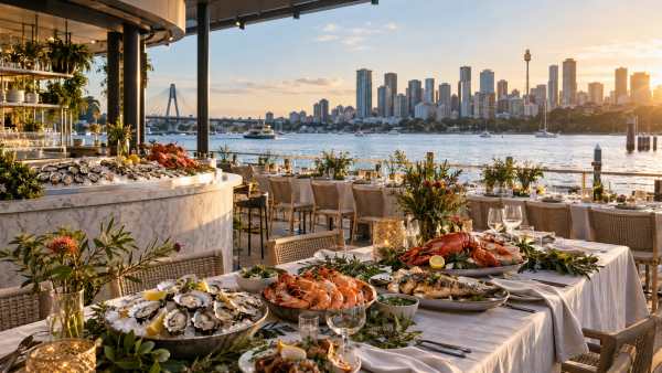 Sydney Fish Market Hooks Christmas on the Harbour