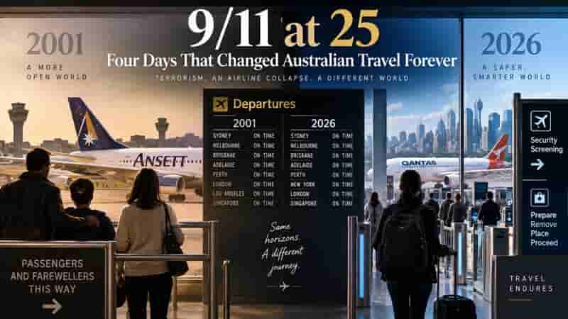 9/11 at 25: Four Days That Changed Australian Travel Forever