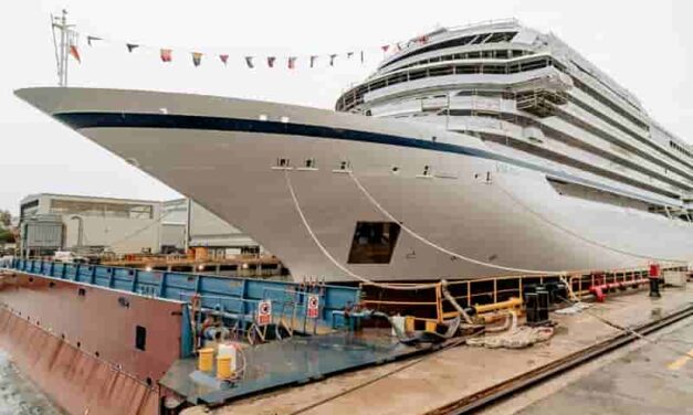 Viking Astrea Floats Out as Hydrogen Future Takes Shape