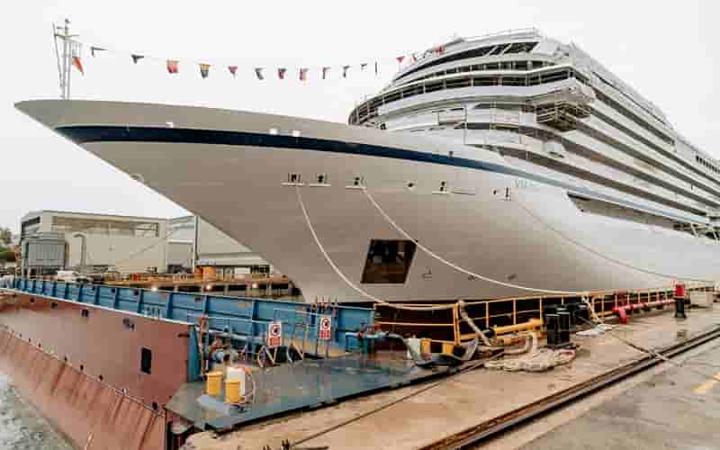 Viking Astrea Floats Out as Hydrogen Future Takes Shape