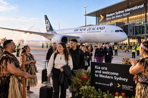 Air New Zealand Makes History at Western Sydney Airport