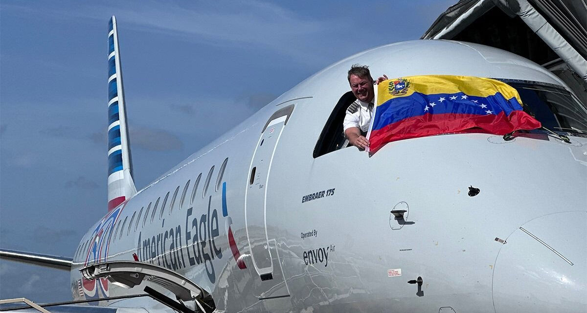 American Airlines Takes Off for Barcelona, Venezuela!