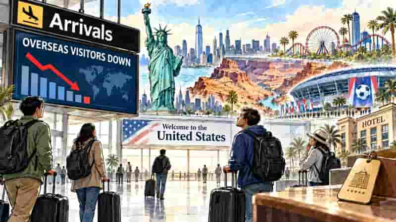 US Tourism Loses Overseas Visitors Despite World Cup
