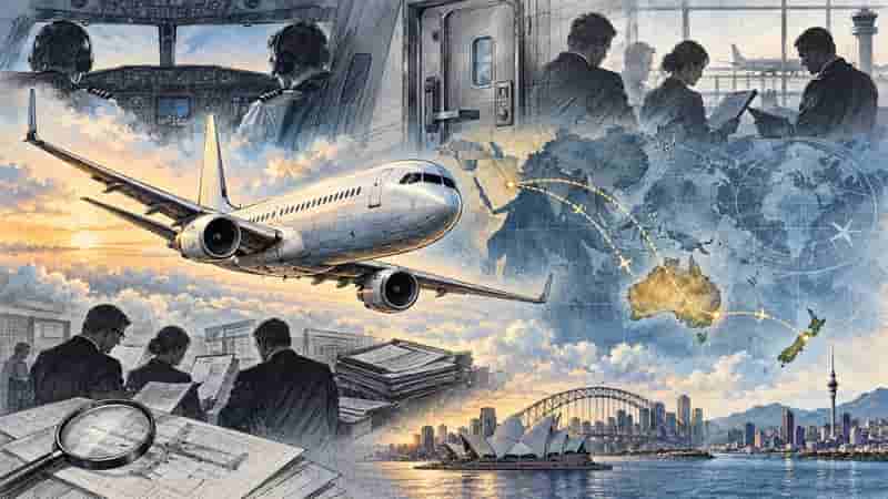 Flydubai FZ1073 Probe Widens to New Zealand Security
