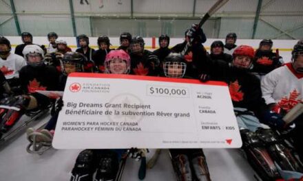 Big Dreams Grant Breaks Ice for Women’s Para Hockey
