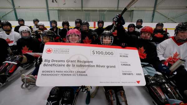 Big Dreams Grant Breaks Ice for Women’s Para Hockey