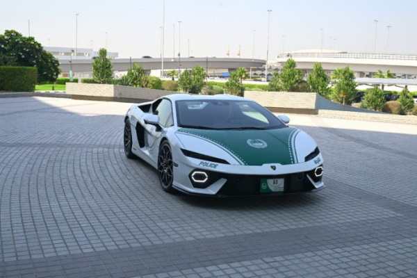Dubai Police Unleash 920HP Hybrid Lamborghini