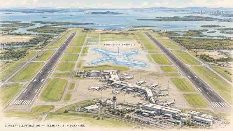 Brisbane Airport’s $5bn Push: Will T3 Make the Games?