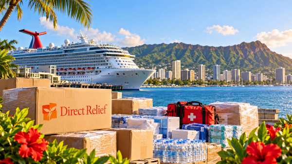 Carnival Rallies Behind Hawai‘i Hurricane Recovery