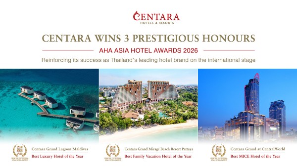 Centara Triumphs with Triple Win at Asia Hotel Awards 2026